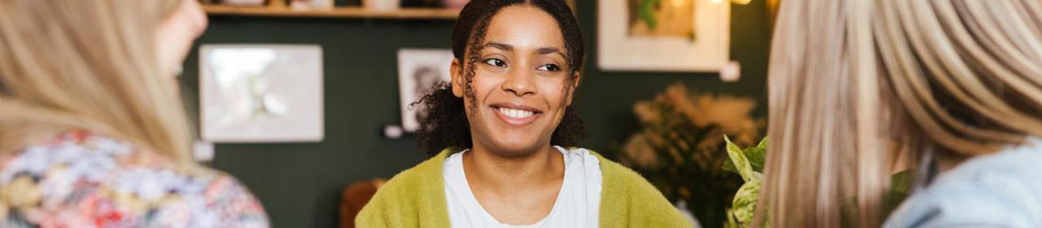Smiling woman